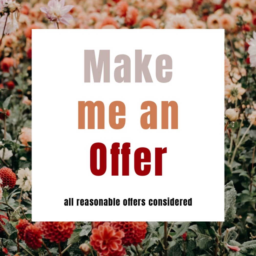 See something you Love? Send me and offer!